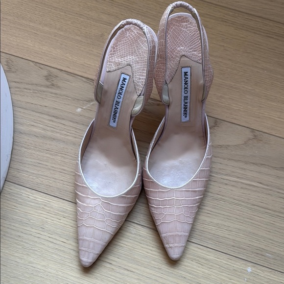 Manolo Blahnik Slingback Heels